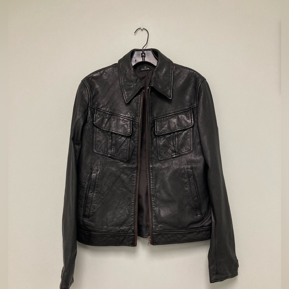 Paul Smith Leather Jacket. Size Large. Brand new never worn. - Picture 15 of 15
